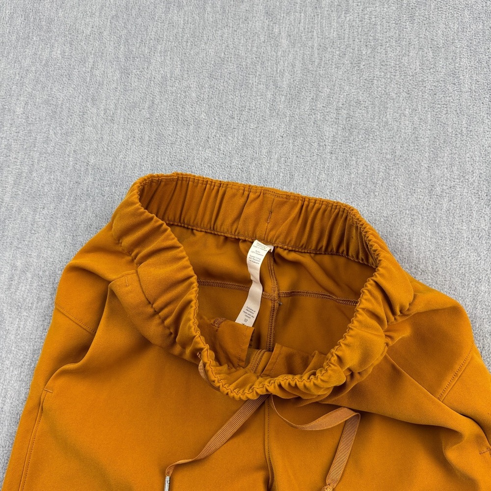 Lululemon Jogger Pants Womens 2 Gold On the Fly 7/8 Woven Jogger Sweat W5BPMS - Picture 3 of 15